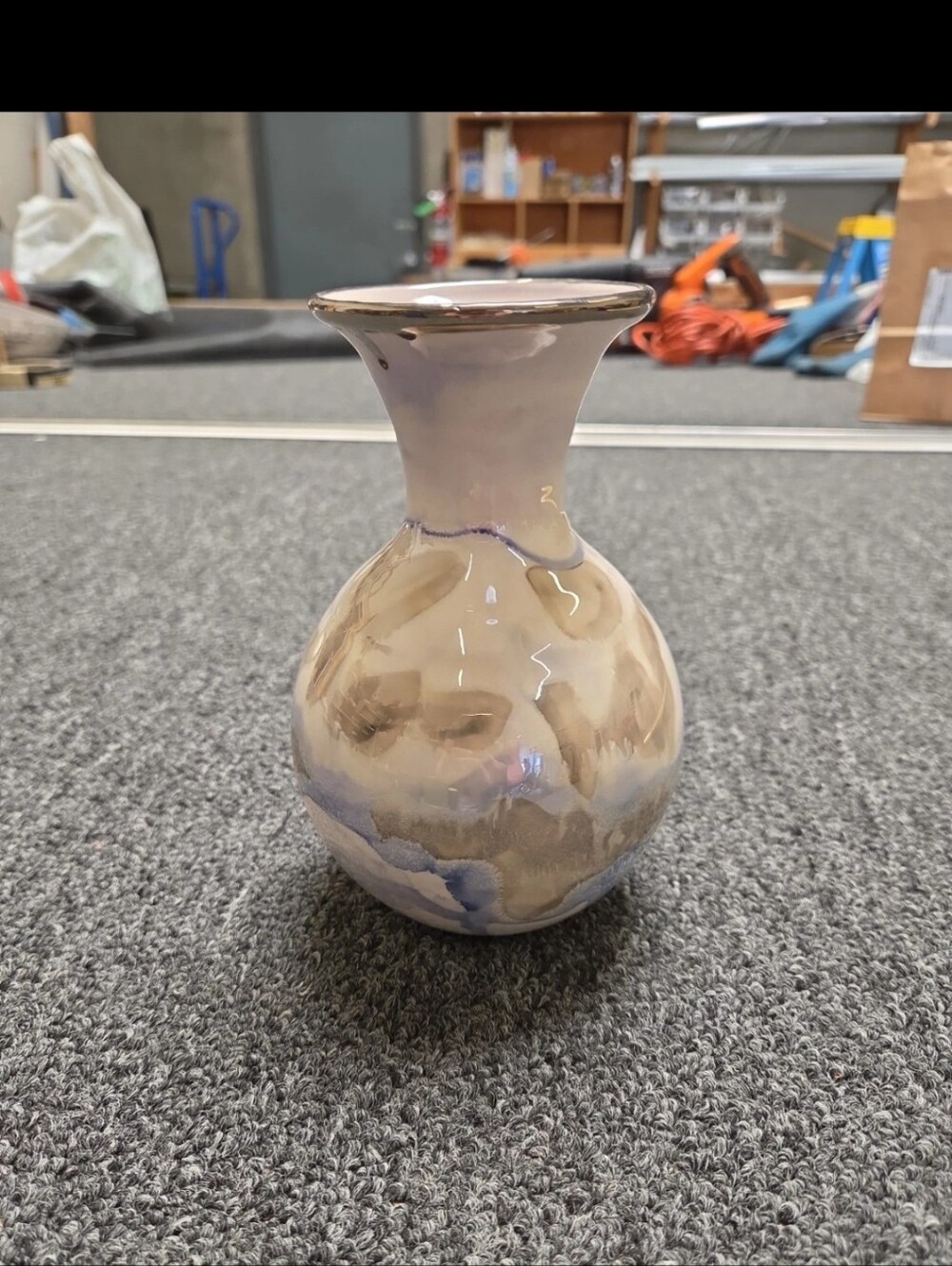 Farman Ceramic vase signed 2005
